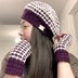 Classy Houndstooth Beret