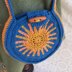 Sunburst Round Tote Bag