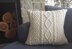 Carlingford - aran cushion cover