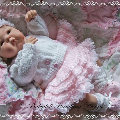 Baby Ballerina Outfit 16-22” doll/0-3m baby