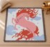 Horse Fire Blanket Fantasy Unicorn Throw C2C CROCHET PATTERN Bronco Afghan