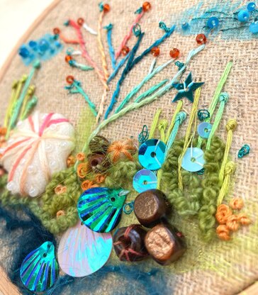Rowandean The Sea Urchin Embroidery Kit