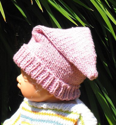 Baby Pink Pixie Hat