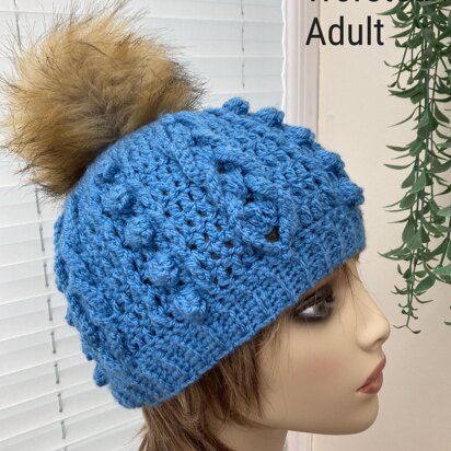 Magnificent Loops Beanie Crochet Pattern #449