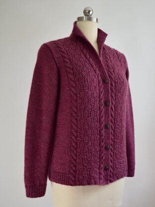 Oakledge Cardigan Knitting pattern by Valerie Hobbs | LoveCrafts