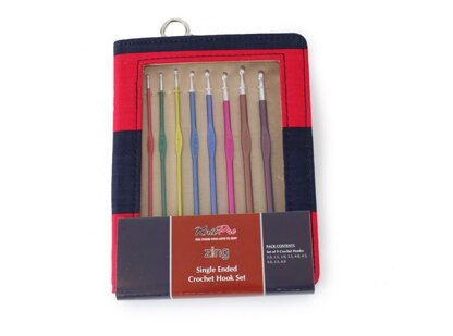 Knitter's Pride Zing Crochet Hook Set (Set of 9)