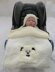 Little Lamb Hooded Baby Car Seat Blanket