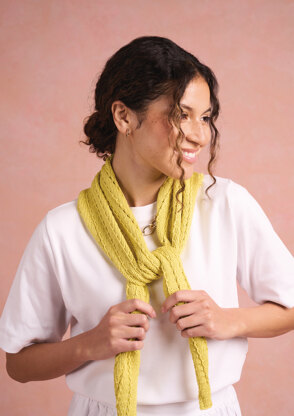 Isometric Mini Shawl in Rowan Summerlite Dk - Downloadable PDF