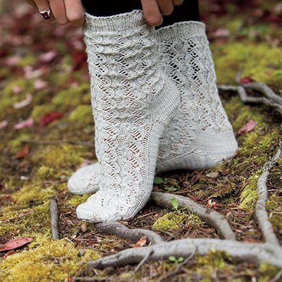 Lepidoptera Socks - knitting pattern
