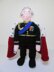 King Charles III Doll Robe Crown Royal Coronation