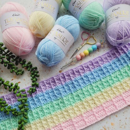 Rainbow Reflections Baby Blanket