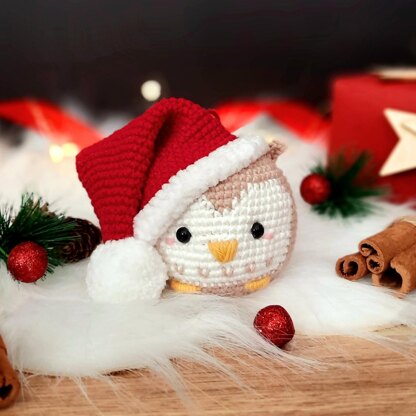 Christmas Owl Ornament