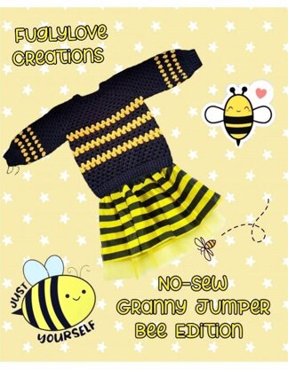 No-Sew Granny Bee Jumper