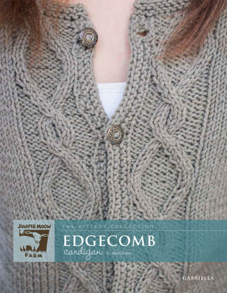 Edgecomb Cardigan in Juniper Moon Farm Gabriella - Downloadable PDF