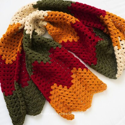Granny Ripple Scarf