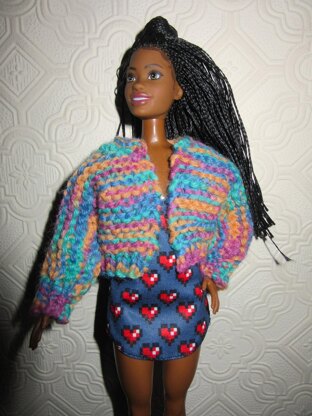 1:6th scale Wanda cardigan