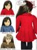 Cable Flair Coat for 18 inch Dolls