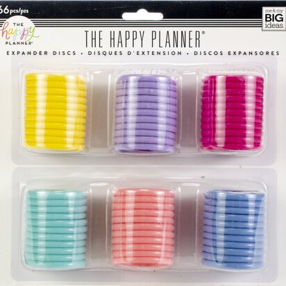 The Happy Planner Expander (Big) Disc Value Pack 66/Pkg - Multi Colors