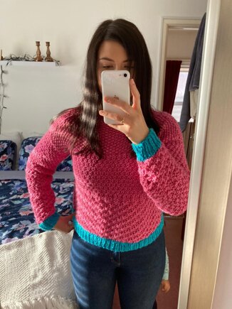 Ombre Textured Jumper #3