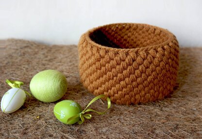 Wool basket.