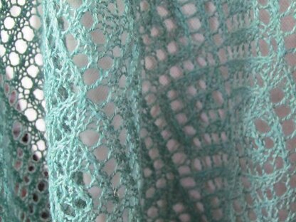 Lozenge Lace Wrap and Scarf