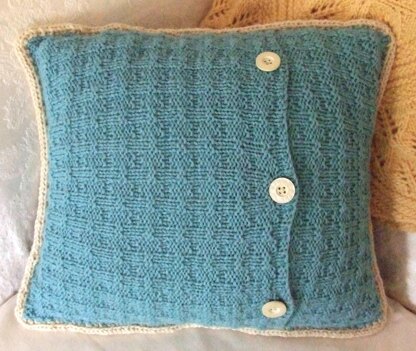 Cable & Tweed Throw Pillow