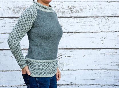 Birte - Raglan sweater