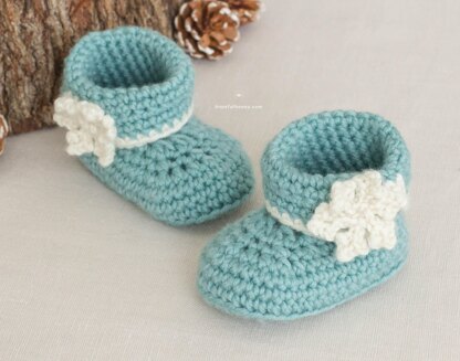 Winter Wonderland Baby Booties