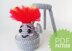 Bunsen Burner Crochet. Chemistry Set Crochet.