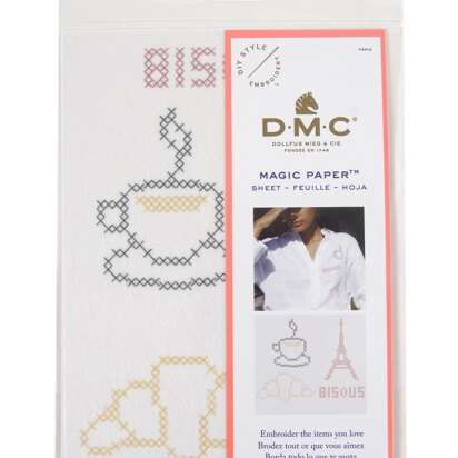 DMC Magic Paper Be Happy Embroidery Sheet