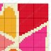 Valentine's Day Hearts Blanket Baby Shower Throw C2C CROCHET PATTERN