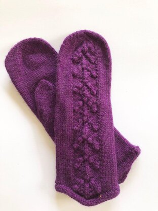 Boysenberry Mittens