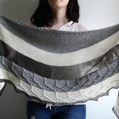 Triptych - knitting pattern