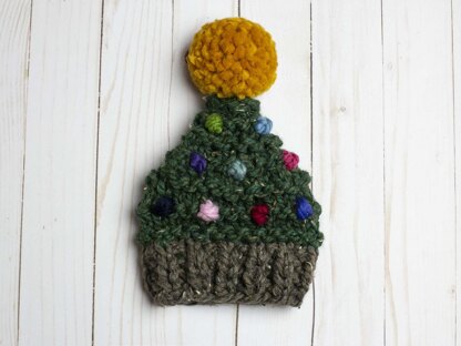 Christmas Tree Hat Baby Children Santa