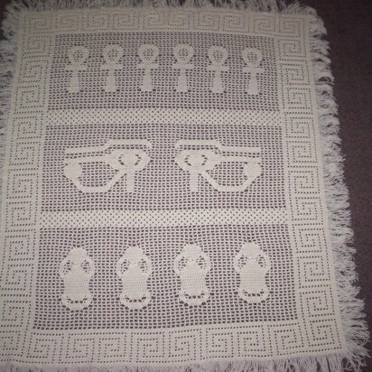 Egyptian Sampler Afghan C-046