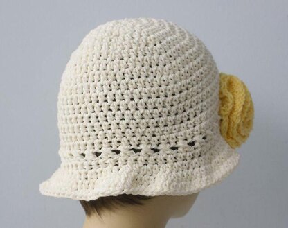 Cotton Flower Sun Hat