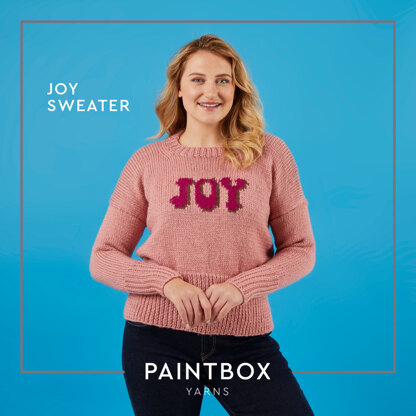 Paintbox Yarns Joy Sweater PDF (Free)