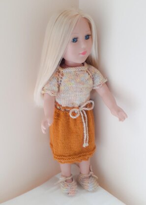 Sunlight Dress for Doll