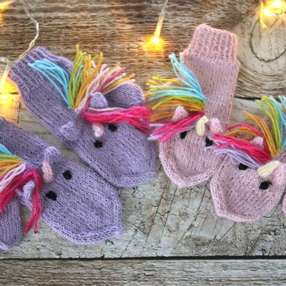 Unicorn Mittens