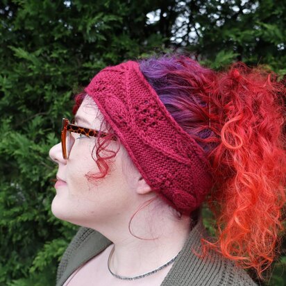 Raspberry Leaves Headband