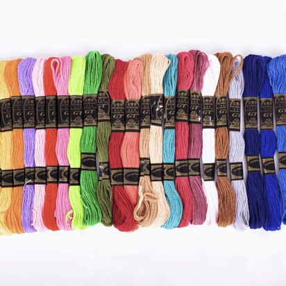 Trimits Stranded Cotton Bright Colours - 36 Skeins