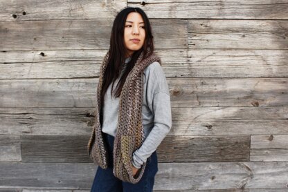 Kodiak Hooded Pocket Scarf