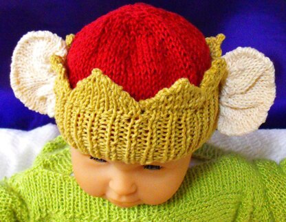 Baby Big Ears Prince Charles Crown Beanie