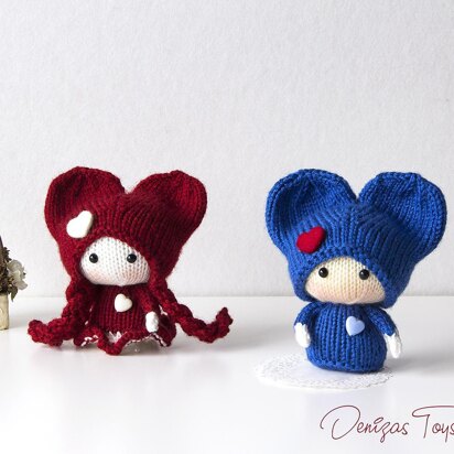 Heart Babies - knitting pattern