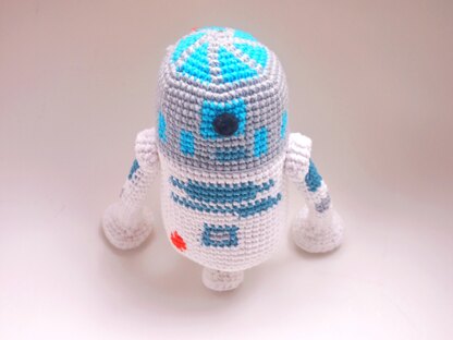 R2D2 STAR WARS -  amigurumi pattern