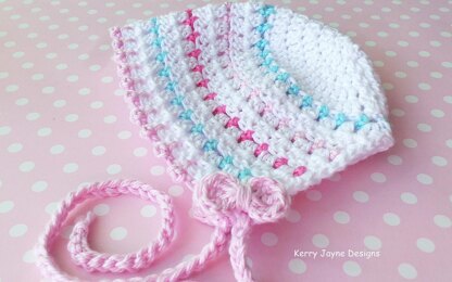 Dinky Dot Baby Bonnet