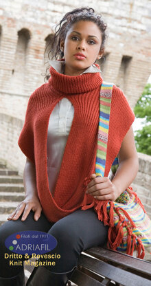 Burri Shawl in Adriafil Azzurra - Downloadable PDF