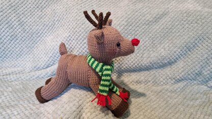 Cuddly Large Reindeer Softie