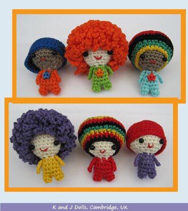 Funky Guys PDF Amigurumi Crochet Pattern