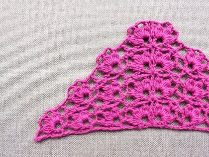 Triangle Crochet Shawl #46